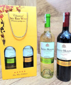 Rượu vang Chile Santo Molina trắng đỏ nhập khẩu chính hãng