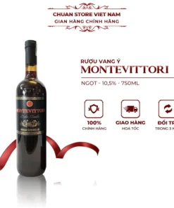 Rượu vang Ý ngọt Montevittori Dolce Novella 750ml chính hãng