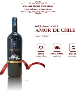 Rượu vang đỏ Amor De Chile Reserva Carmenere chai 750ml