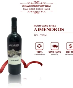 Rượu vang Chile Aimendros Carmenere Gran Reserva 750ml