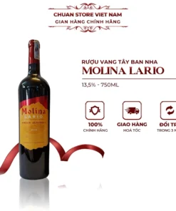 Rượu vang đỏ Molina Lario Tây Ban Nha 750ml nhập khẩu chính hãng