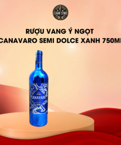 Rượu vang Ý ngọt Canavaro Semi Dolce xanh 750ml chính hãng