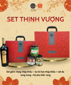 Set quà Thịnh Vượng Vang Corrios Úc nhập khẩu
