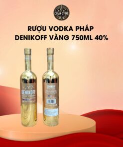Rượu Vodka Pháp Denikoff Vàng 750ml 40% chính hãng