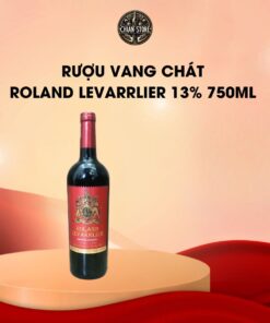 Rượu vang chát Roland Levarrlier chính hãng 750ml 13%