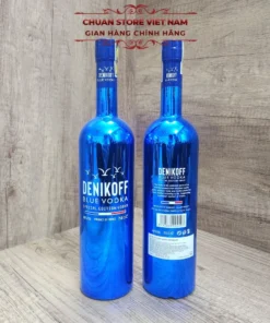 Rượu Vodka Pháp Denikoff Xanh 750ml 40% chính hãng