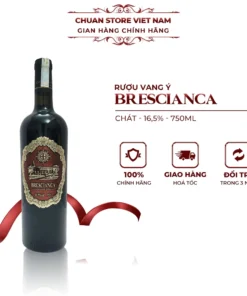 Rượu Vang Ý Brescianca Negroamaro 16.5% Chai 750ml